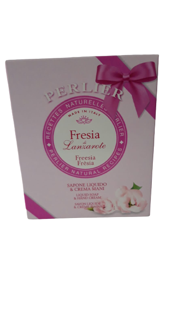 Cofanetto Sapone Liquido & Crema Mani PERLIER - Liquid Soap & Hand Cream - 300 ML / 100 ML
