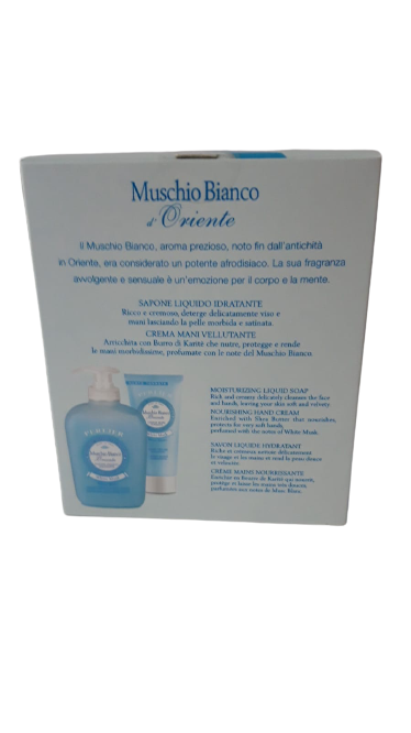 Cofanetto Sapone Liquido & Crema Mani PERLIER - Liquid Soap & Hand Cream - 300 ML / 100 ML