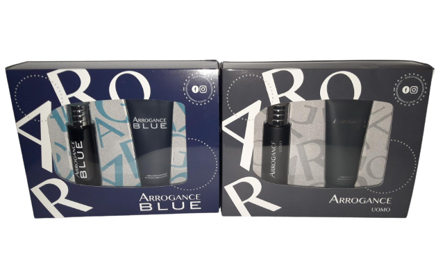 Shampoo Capelli & Profumo Spray ARROGANCE MILANO - UOMO/BLUE Hair&Body Shampoo +Perfume Spray - 800274706