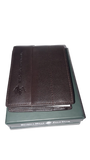 Portafoglio in Pelle Uomo BEVERLY HILLS POLO CLUB - Men Wallet - Moro/Nero/Blu BH-1383