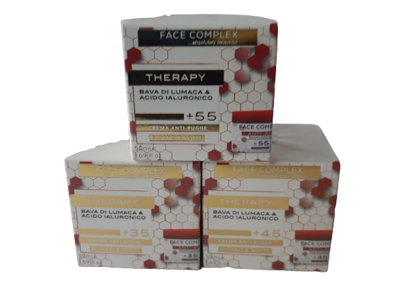 Crema Giorno e Notte - AntiRughe Bava di Lumaca FACE COMPLEX - Absolutely Beautiful 50 ML