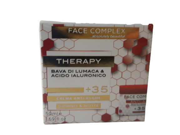 Crema Giorno e Notte - AntiRughe Bava di Lumaca FACE COMPLEX - Absolutely Beautiful 50 ML