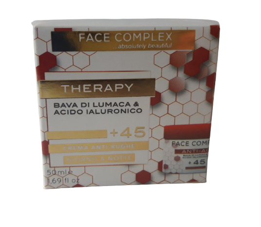 Crema Giorno e Notte - AntiRughe Bava di Lumaca FACE COMPLEX - Absolutely Beautiful 50 ML