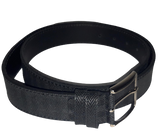 Cintura in Vera pelle MADE IN ITALY - Men's belt - Nero/Black
