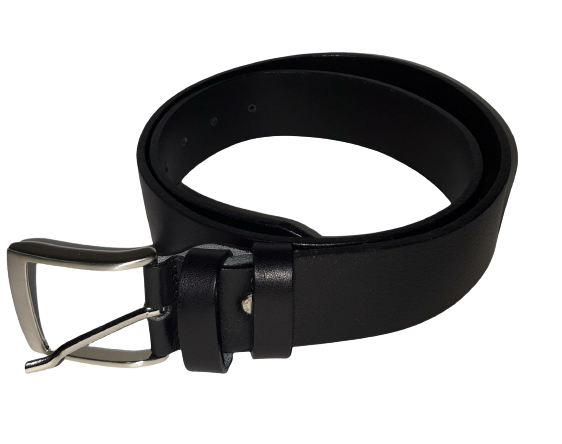 Cintura in Vera pelle MADE IN ITALY - Men's belt - Nero/Black