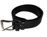 Cintura in Vera pelle MADE IN ITALY - Men's belt - Nero/Black