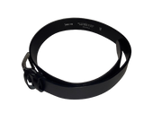 Cintura in Vera pelle MADE IN ITALY - Men's belt - Nero/Black