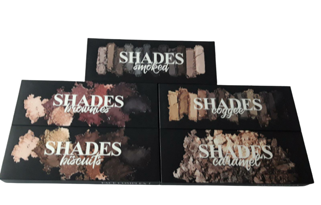 Palette Ombretti FACE COMPLEX - Shades Make up - Biscuits / brownies/ caramel