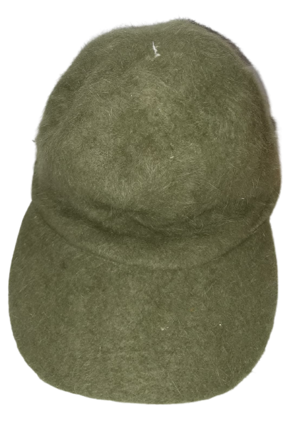 Cappello da donna MONICA NARDUCCI - Leather Cap Women - Arancio/Bordeaux/Verde 4536107