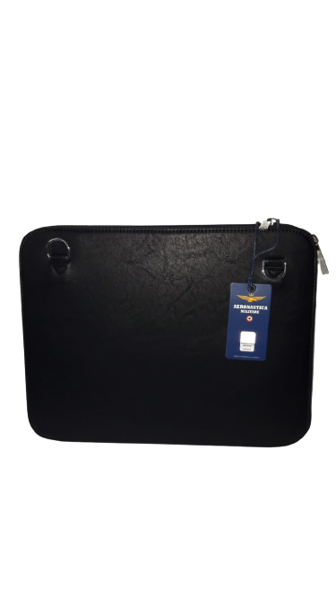 Borsa da lavoro Uomo AERONAUTICA MILITARE - Nero/Marrone AM-394