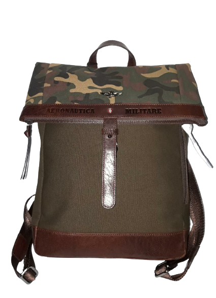 Zaino da Uomo AERONAUTICA MILITARE - Men Bag Verde/Blu AM-382