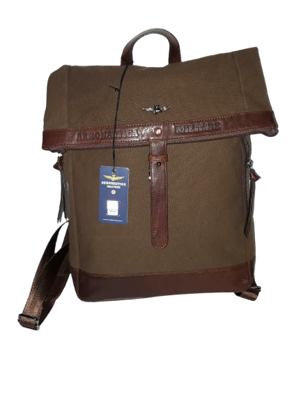 Zaino da Uomo AERONAUTICA MILITARE - Men Bag Verde/Blu AM-382