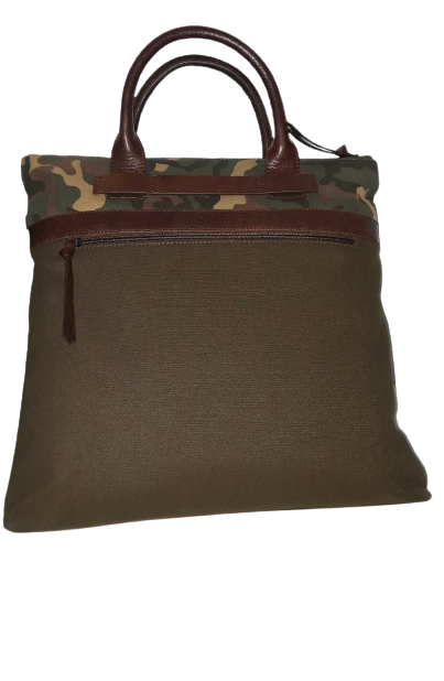 Borsa/Cartella Unisex AERONAUTICA MILITARE - Unisex Bag Blu/Verde AM-383