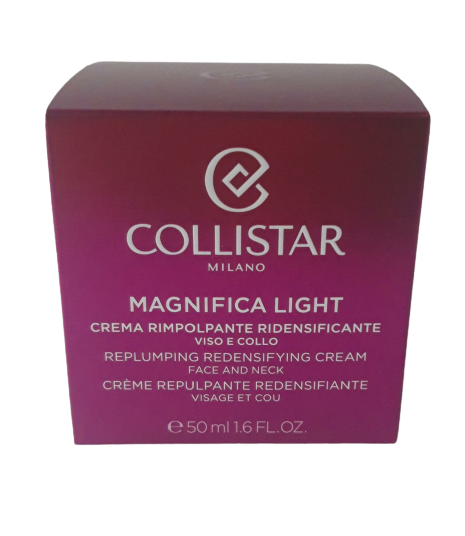 Crema Rimpolpante viso & Collo COLLISTAR -MAGNIFICA LIGHT replumping cream face & neck - 50 ML