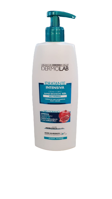 Crema Corpo idratante Intensiva con Melograno per pelli normali di Dermolab da400ml