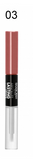 Rossetto liquido Deborah Absolute lasting liquid lipstick 2-step