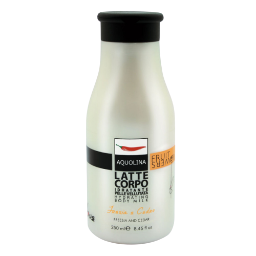 Crema Latte Corpo Donna AQUOLINA - Crema idratante Fresia & Cedro