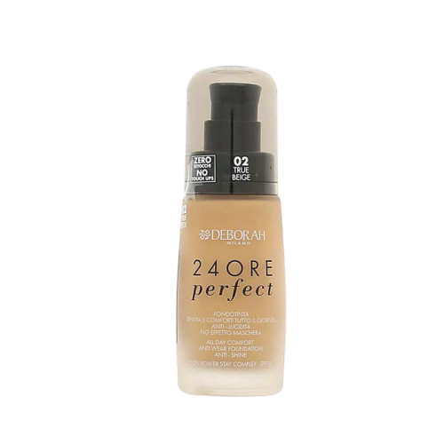 Fondotinta DEBORAH MILANO  - Tenuta e Comfort - 02 True Beige
