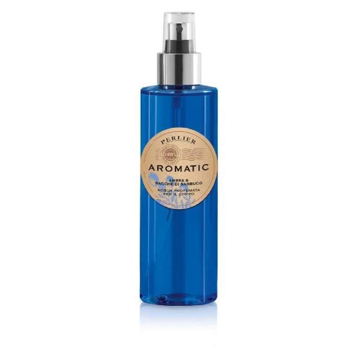 Acqua profumata Aromatic Perlier ambra e bacche di sambuco da 200ml