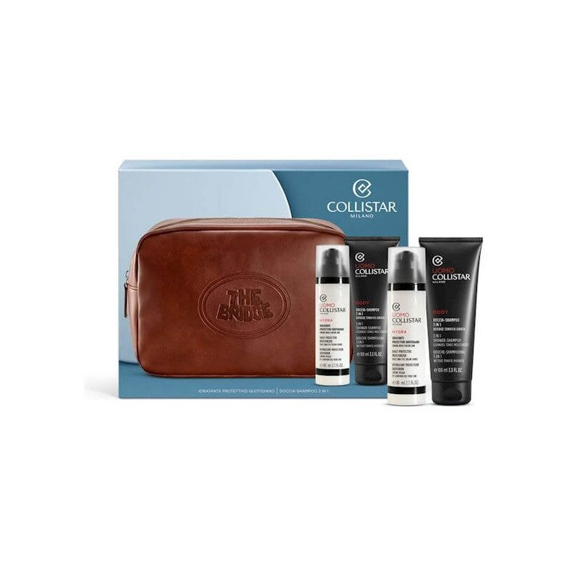 Collistar Uomo Crema Idratante Protettivo Cofanetto Regalo Pochette art 5391