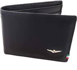 Aeronautica Militare portafoglio uomo vera pelle AM104 Nero