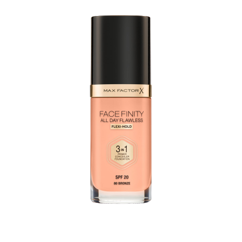 Fondotinta Viso MAX FACTOR X - Face Finity All Day Flawless - 80 Bronze
