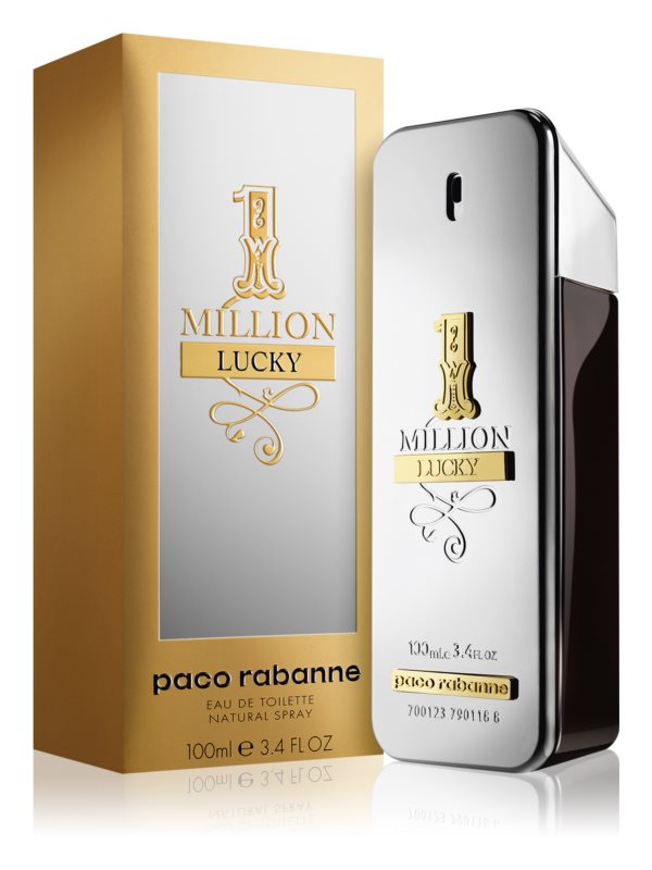 Paco Rabanne 1 Million Lucky Eau de Toilette PROFUMO uomo 100ML