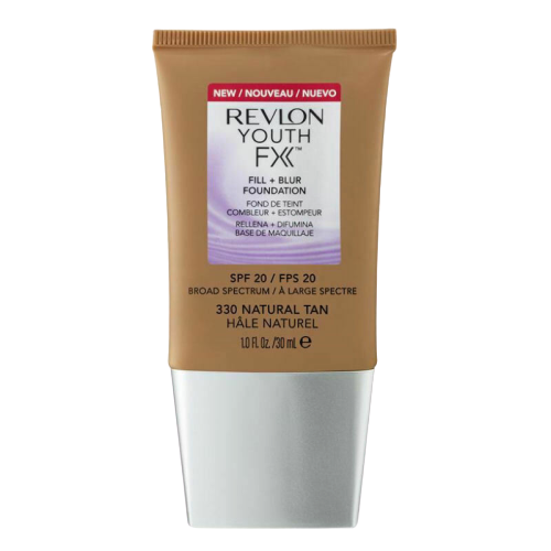 REVLON - Youth FX Fill+ Blur Foundation - 330 Natural Tan