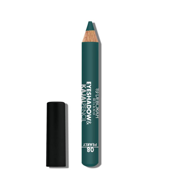 Deborah Milano Eyeshadow & Kajal Pencil 08 Teal Green Pearly