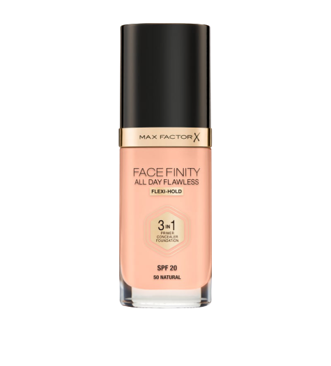 Fondotinta Viso MAX FACTOR X - Face Finity All Day Flawless - 50 Natural
