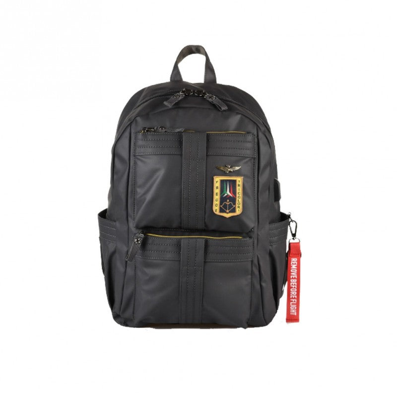 Aeronautica Militare Zaino Porta Computer 14.1 Frecce AM345 Antracite