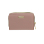portafoglio donna zip S batticuore di camomilla milano bianco/ rosa