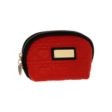 pouch s queen of hearts di camomilla milano cod. 00954 nero/ rosso
