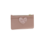 bustina con portaa carte batticuore di camomilla milano bianco/ rosa