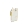 porta carte donna di camomilla milano batticuore rosa/ bianco