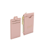 porta carte donna di camomilla milano batticuore rosa/ bianco