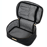 beauty case M queen of hearts di camomilla milano cod.01213 rosso/ nero