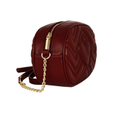 borsa a tracolla solo cuore di camomilla milano cod.02143 nero/ oro/ argento/ cipria/bordeaux