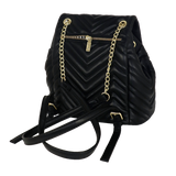 zaino solo cuore di camomilla milano cod. 02149 nero
