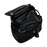 zaino solo cuore di camomilla milano cod. 02149 nero