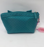 beauty case camomilla milano pois toujours nero / turchese / blu / viola