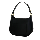 borsa a spalla easy di camomilla milano cod. 11226 nero/ tortora