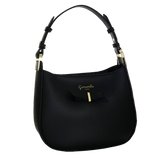 borsa a spalla easy di camomilla milano cod. 11226 nero/ tortora