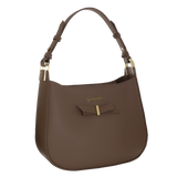 borsa a spalla easy di camomilla milano cod. 11226 nero/ tortora