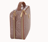 Beauty case donna di camomilla milano Matelasse L rosa/ grigio cod. 61028