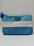 busta mare tassel righe toni di rosa/ azzurra di camomilla milano cod.60362