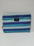 Busta mare a righe blu di camomilla milano cod. 60233