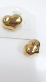 Orecchini a cuore dorato di trik bijoux