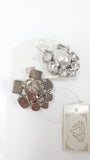 Orecchini donna a clip di trik bijoux perla