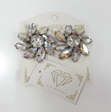 Orecchini donna a clip di trik bijoux fiore